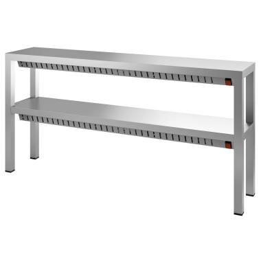 COMBISTEEL - Étagère halogène 2 niveaux