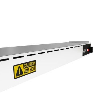 COMBISTEEL - Radiateur en céramique 1800 - 5 heaters à 250w