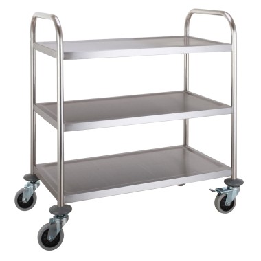 COMBISTEEL - Trolley démontable 3 niveaus