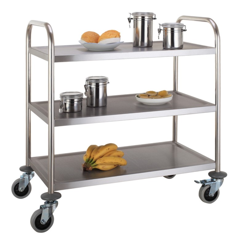 COMBISTEEL - Trolley démontable 3 niveaus