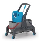 COMBISTEEL - Chariot de lavage et essoreuse procart jet 720s