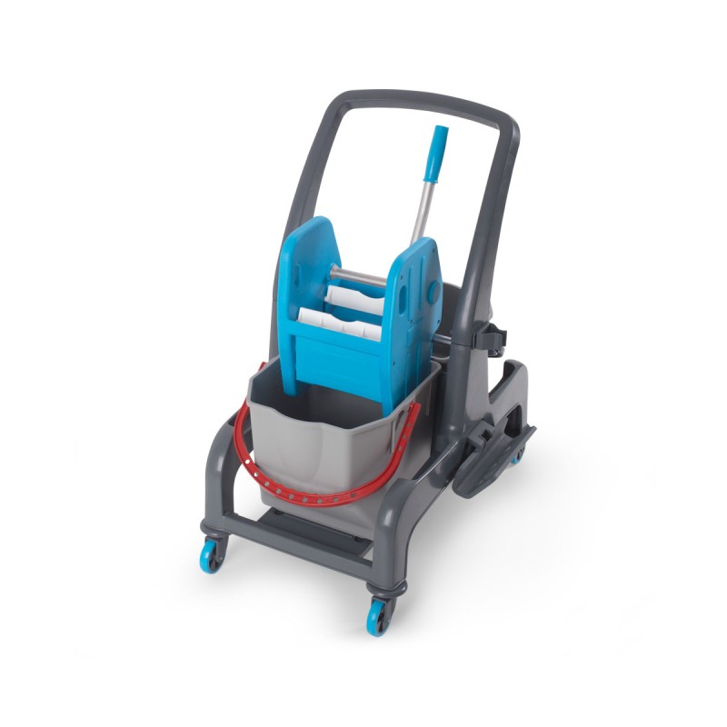 COMBISTEEL - Chariot de lavage et essoreuse procart jet 720s