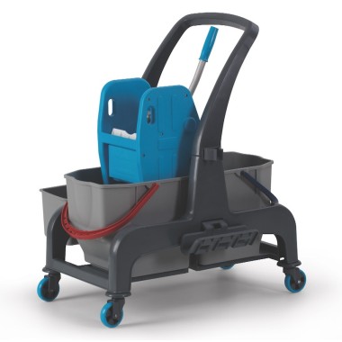 COMBISTEEL - Chariot de lavage et essoreuse procart jet 721s