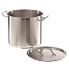 COMBISTEEL - Casserole en acier inoxydable + couvercle diam 20 4l