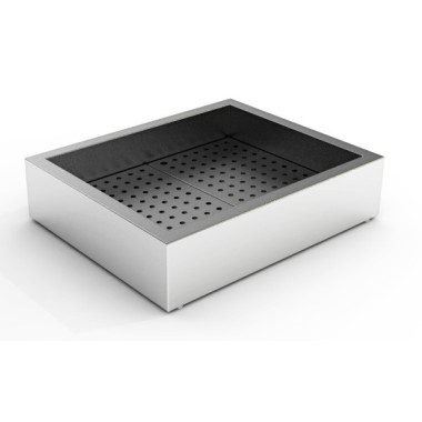 COMBISTEEL - Bac à glace pilée en construction 2/1 gn