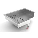 COMBISTEEL - Bac à glace pilée intégré 4/1