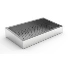 COMBISTEEL - Bac à glace pilée incliné 3/1