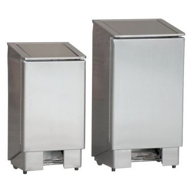 COMBISTEEL - Poubelle avec pédale 90l
