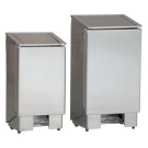 COMBISTEEL - Poubelle avec pédale 90l