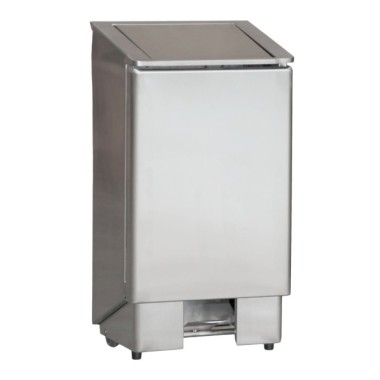 COMBISTEEL - Poubelle avec pédale 60l