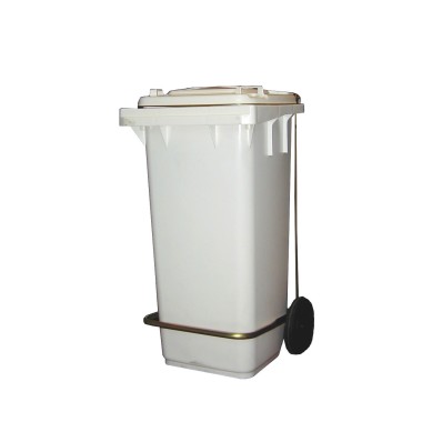 COMBISTEEL - Poubelle à pedale 120l
