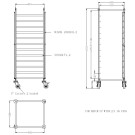 COMBISTEEL - Chariots de débrassage démontable 2/1gn
