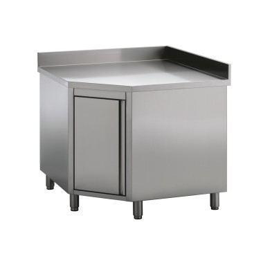 COMBISTEEL - Plan de travail angle avec porte