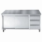 COMBISTEEL - Plan de travail portes et tiroirs