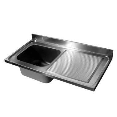 COMBISTEEL - 600 évier 1 à gauche 1200