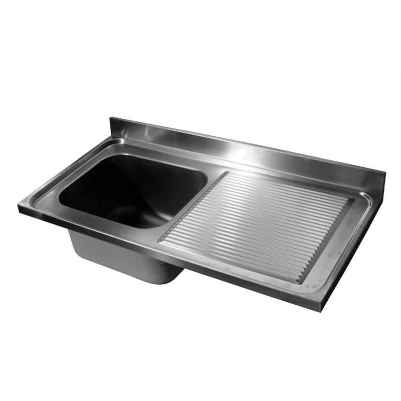 COMBISTEEL - 600 évier 1 à gauche 1200