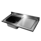 COMBISTEEL - 700 évier 1 centre 700