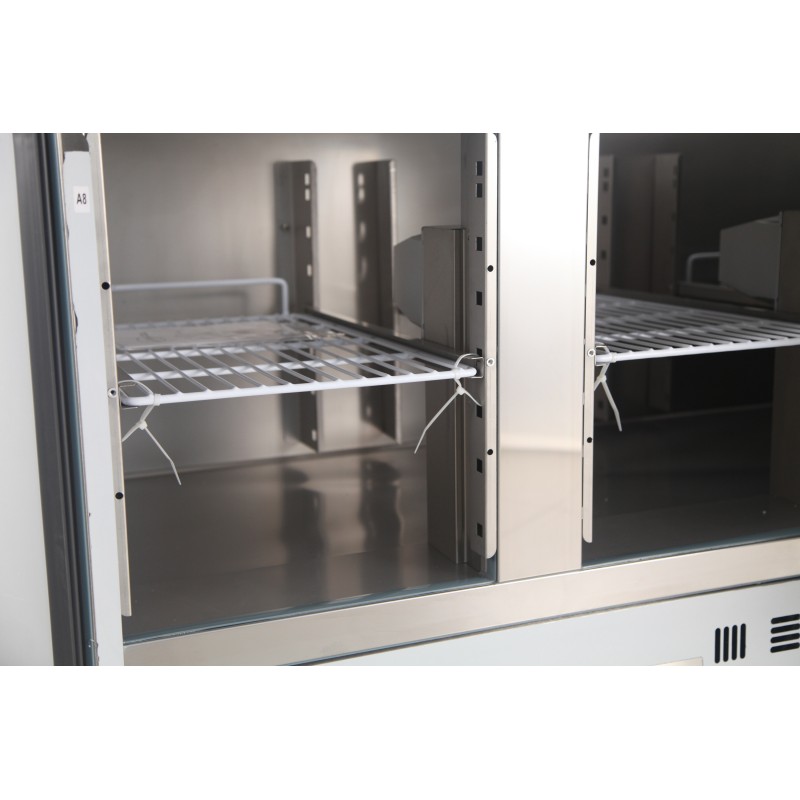 COMBISTEEL - Table préparation pour pizza