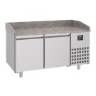 COMBISTEEL - Table préparation pour pizza 2 portes