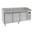 COMBISTEEL - Table prép pour pizza 3 portes
