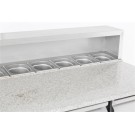 COMBISTEEL - Table prép  pizza 3 portes