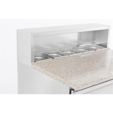 COMBISTEEL - Table prép pour pizza