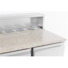 COMBISTEEL - Table prép pour pizza
