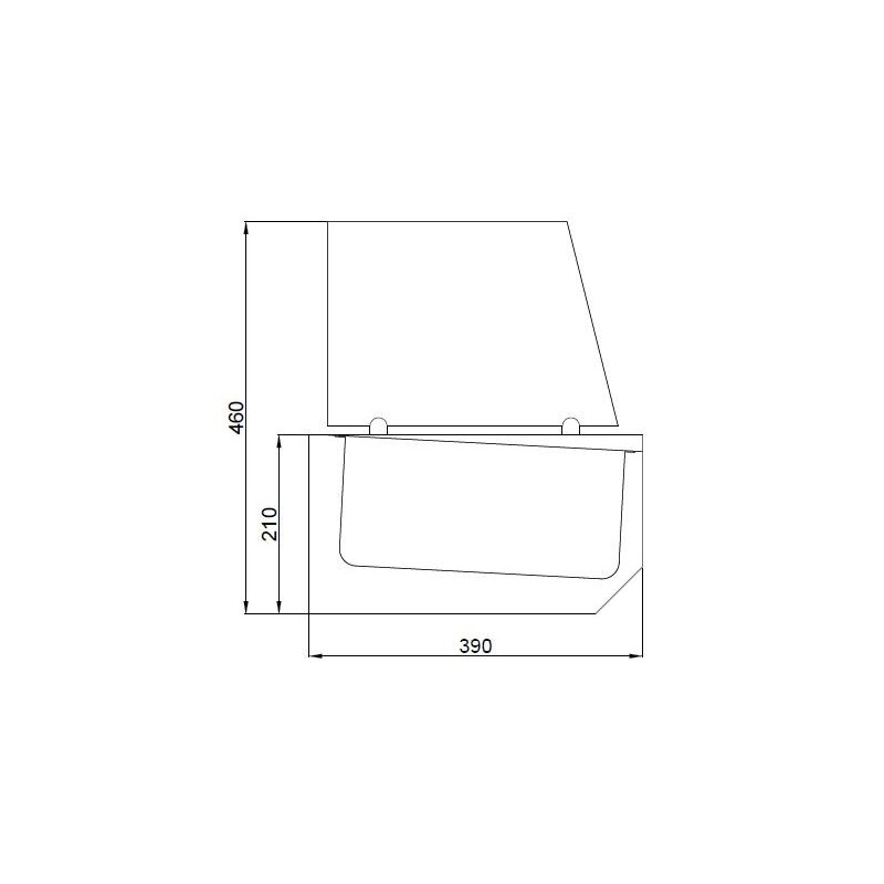 COMBISTEEL - Saladette 10x 1/3 gn