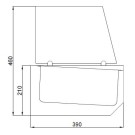 COMBISTEEL - Saladette 10x 1/3 gn