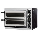 COMBISTEEL - Four à pizza double fenêtre 2 x 1