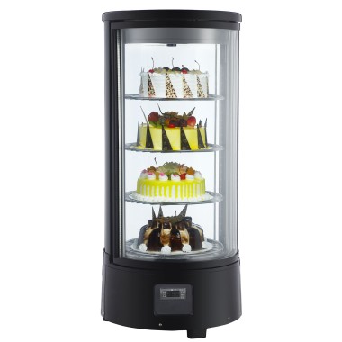 COMBISTEEL - Vitrine réfrigérée rotative 72l