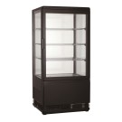 COMBISTEEL - Vitrine réfrigérée 68l noir