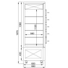 COMBISTEEL - Vitrine de pâtisserie réfrigérée