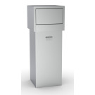COMBISTEEL - Poubelle en acier inox 80l