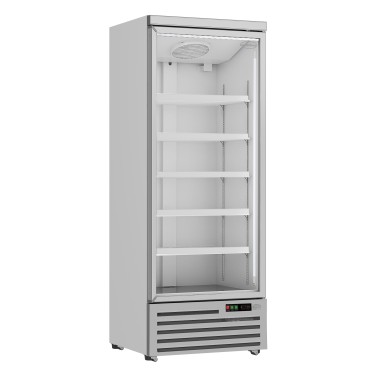 COMBISTEEL - Réfrigérateur 1 porte en verre 600 l