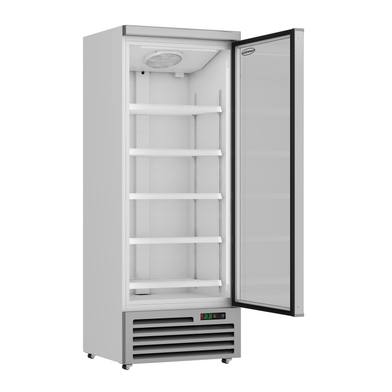 COMBISTEEL - Réfrigérateur 1 porte en verre 600 l