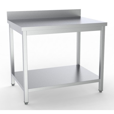 COMBISTEEL -Plan de travail étagère à bord relevé