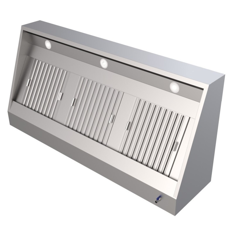 COMBISTEEL - Hotte murale acier