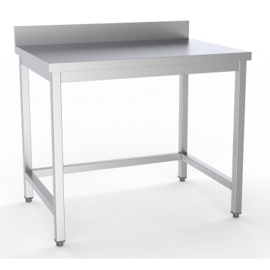 COMBISTEEL - Plan de travail ouvert bord relevé