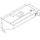 COMBISTEEL - Hotte murale complète 1600