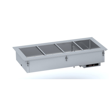 COMBISTEEL - Drop-in bain-marie 2/1 - remplissage d’eau automatique