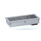 COMBISTEEL - Drop-in bain-marie 2/1 - remplissage d’eau automatique