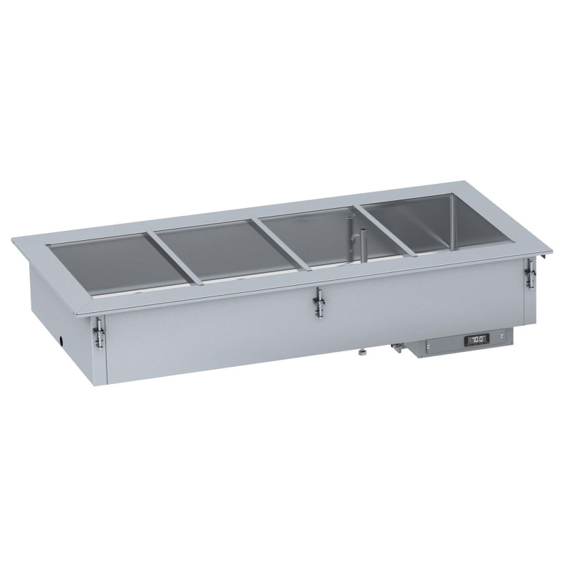 COMBISTEEL - Drop-in bain-marie 2/1 - remplissage d’eau automatique