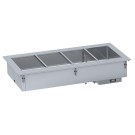 COMBISTEEL - Drop-in bain-marie 2/1 - remplissage manuel
