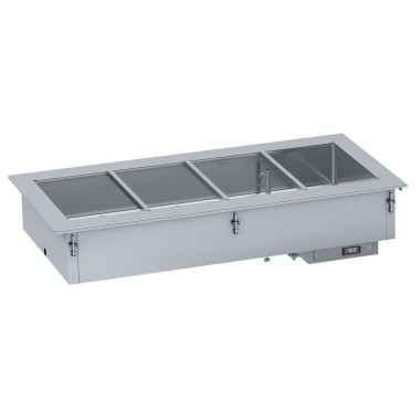 COMBISTEEL - Drop-in bain-marie 4/1 - remplissage d’eau manuel