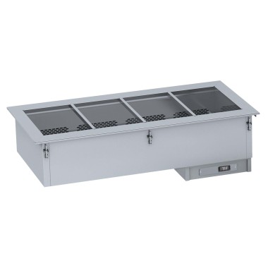 COMBISTEEL - Drop-in bain-marie air chaud 4/1