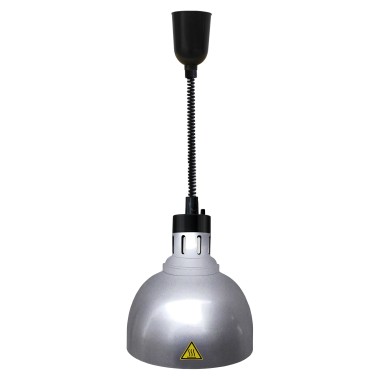 COMBISTEEL - Lampe chauffante  argent