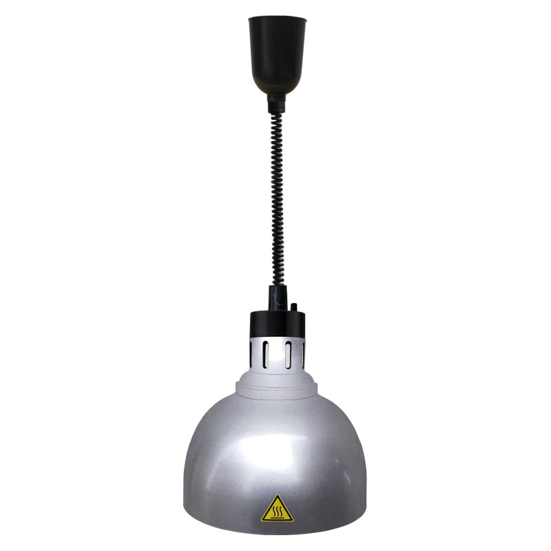 COMBISTEEL - Lampe chauffante  argent