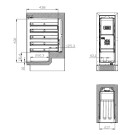 COMBISTEEL - Cave à vin 50 litres
