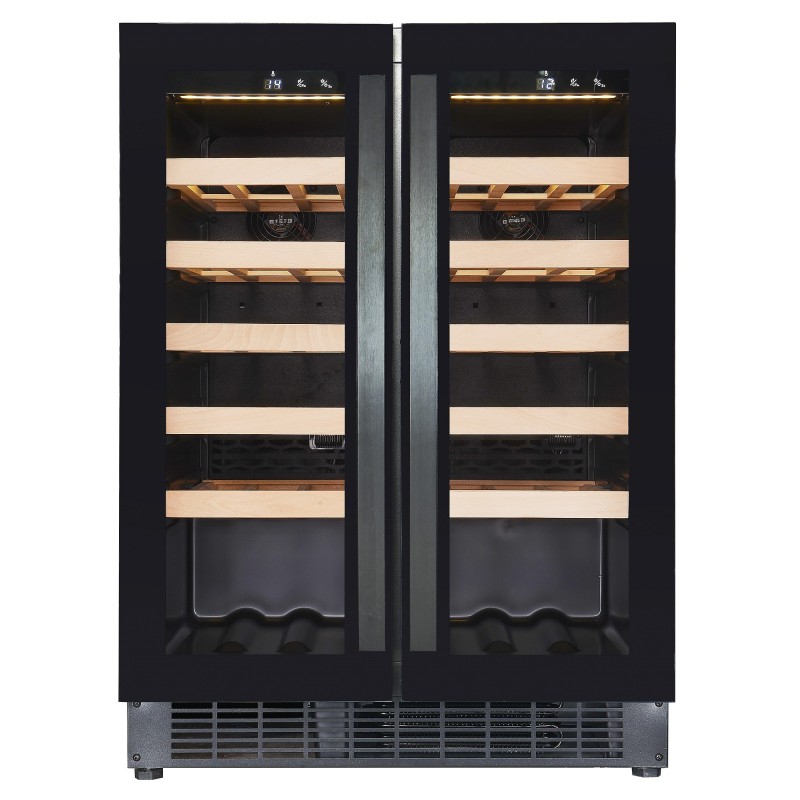 COMBISTEEL - Cave à vin 100l deux portes